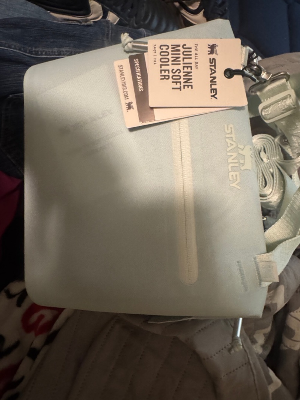 Stanley Pale Mint Mini Soft Cooler Crossbody